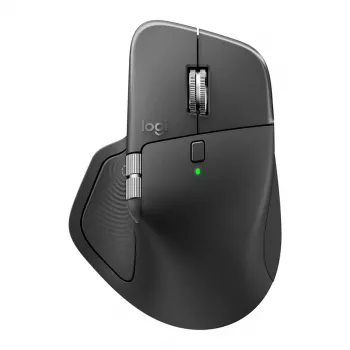 Logitech MX Master 4 – Ratón – Bluetooth, 2,4 GHz – Graphite