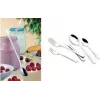Juego de cubiertos Esmeyer Sylvia 12 piezas — acero inoxidable cromado, apto para lavavajillas