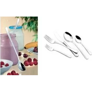 Juego de cubiertos Esmeyer Sylvia 12 piezas — acero inoxidable cromado, apto para lavavajillas
