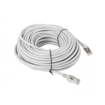 LANBERG Cable de red Cat5e U/UTP RJ-45 a RJ-45 20 m Gris, 26 AWG, conductor CCA