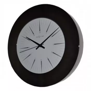 NeXtime Reloj 2945 Colt, Ø 45 cm, pared, negro