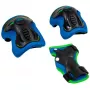 Set de protección niños (negro/azul, talla XS)