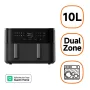 Freidora de aire Xiaomi Dual Zone EAN 10 L 2700W Potencia total Negro