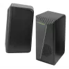Esperanza EGS106 Rainbow Nortec altavoces 2.0, 6 W (2x3 W), alimentados por USB, minijack de 3,5 mm, LED RGB, negros