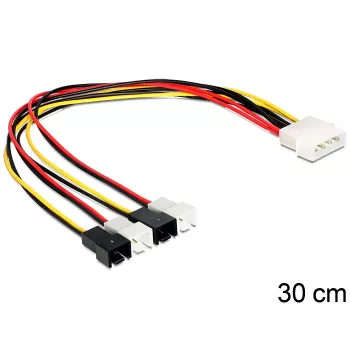 Cable de alimentación interno DeLOCK 83343 0,3 m