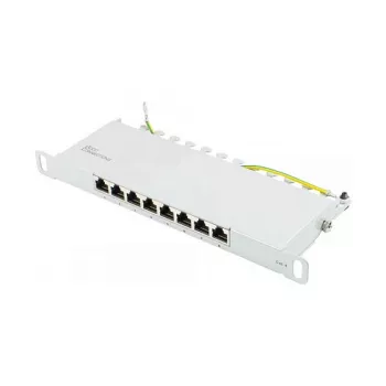 Good Connections Patchpanel 10Cat. 6 8-P. 0,5 HE gris claro
