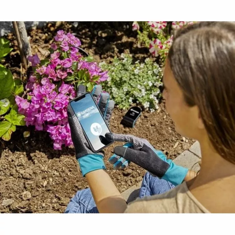 Gardena Set Smart Irrigation Control Sensor: programador de riego para hasta 6 válvulas (24 V)