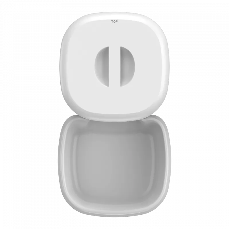 Comedero automático Tellur TLL331461 con cámara UltraHD, 4 l, blanco