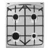 Amica 57GGH5.43HZpMsN(Xx) Cocina independiente Gas Plata a