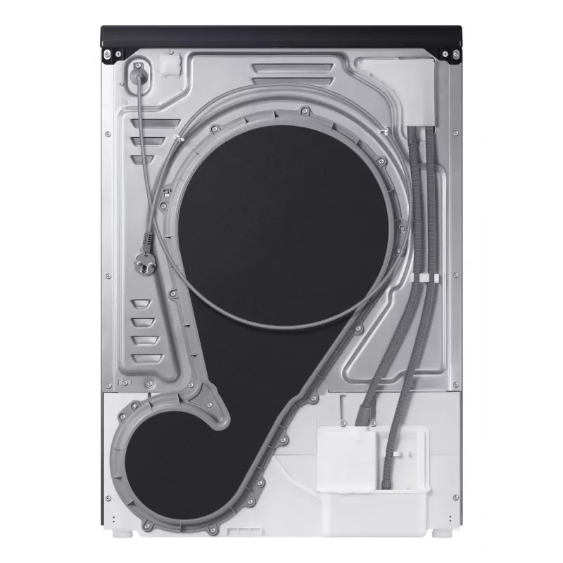 Samsung Secadora DV90DG52A0ABLE, negra, SpaceMax, Hygiene-Pflege, 9 kg, A+++, Bomba de calor, Negro