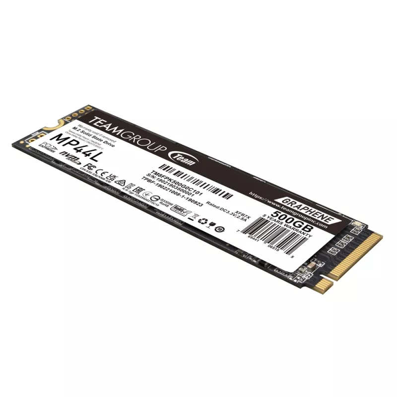 Unidad SSD Team Group 500 GB M.2 PCI Express 4.0 NVMe TM8FPK500G0C101