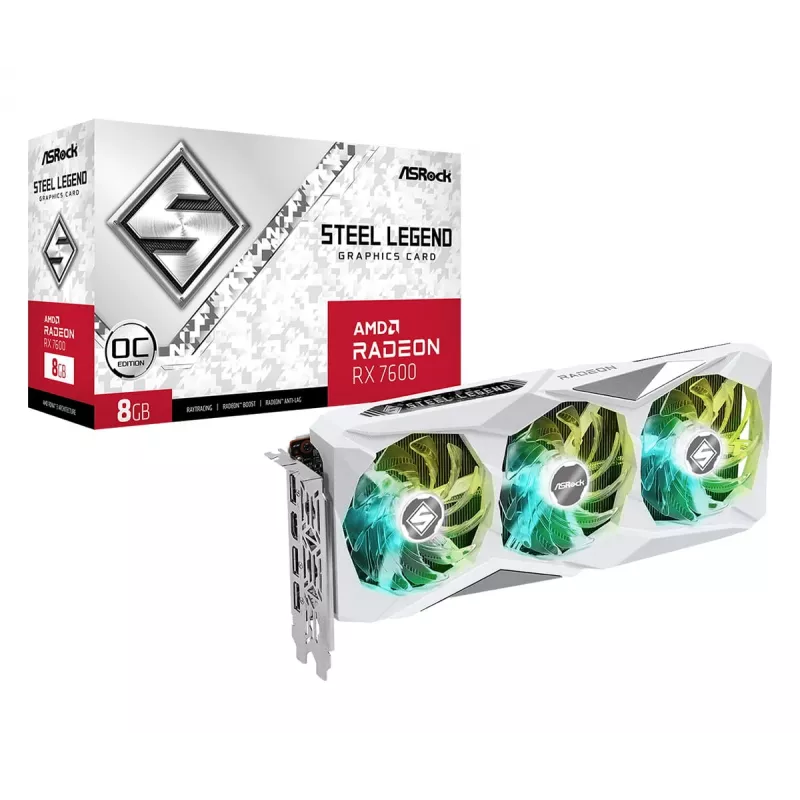Tarjeta gráfica ASRock Radeon RX 7600 SL 8GB GDDR6