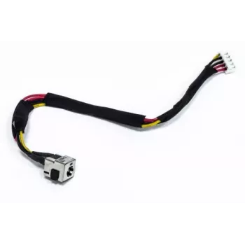 Conector hembra de alimentación con cable, HP Pavilion DV2000, DV2100, DV2200
