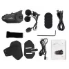Headset FreedConn R1 PLUS E intercomunicador Bluetooth para moto, Bluetooth 5.0+EDR, alcance 1000 m, IP65, FM, vídeo 1080p, 30 h de conversación