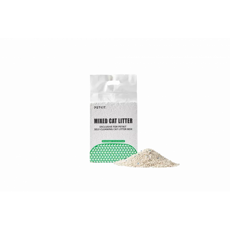Arena para gatos PETKIT Mixed Cat Litter, 3 bolsas – multipack de arena aglomerante para gatos
