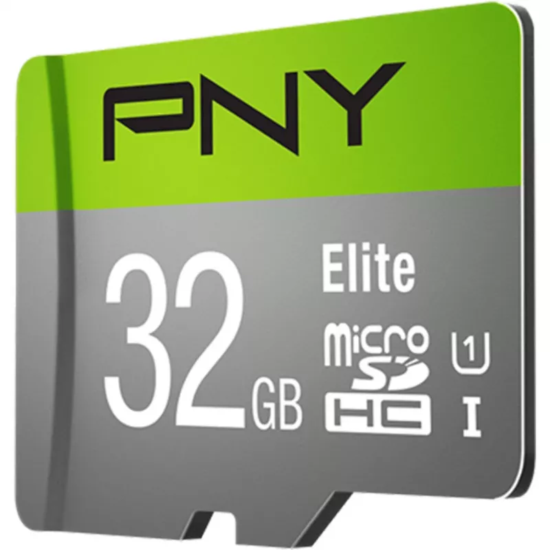 Tarjeta MicroSDHC PNY Elite 32 GB Class 10 UHS-I P-SDU32GU185GW-GE