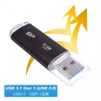 Silicon Power Blaze B02 Memoria USB 32 GB USB Type-A 3.2 Gen 1 (3.1 Gen 1) Negro