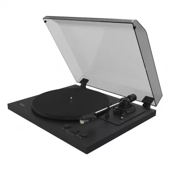 Tocadiscos de accionamiento por correa TEAC TN-175-B Negro