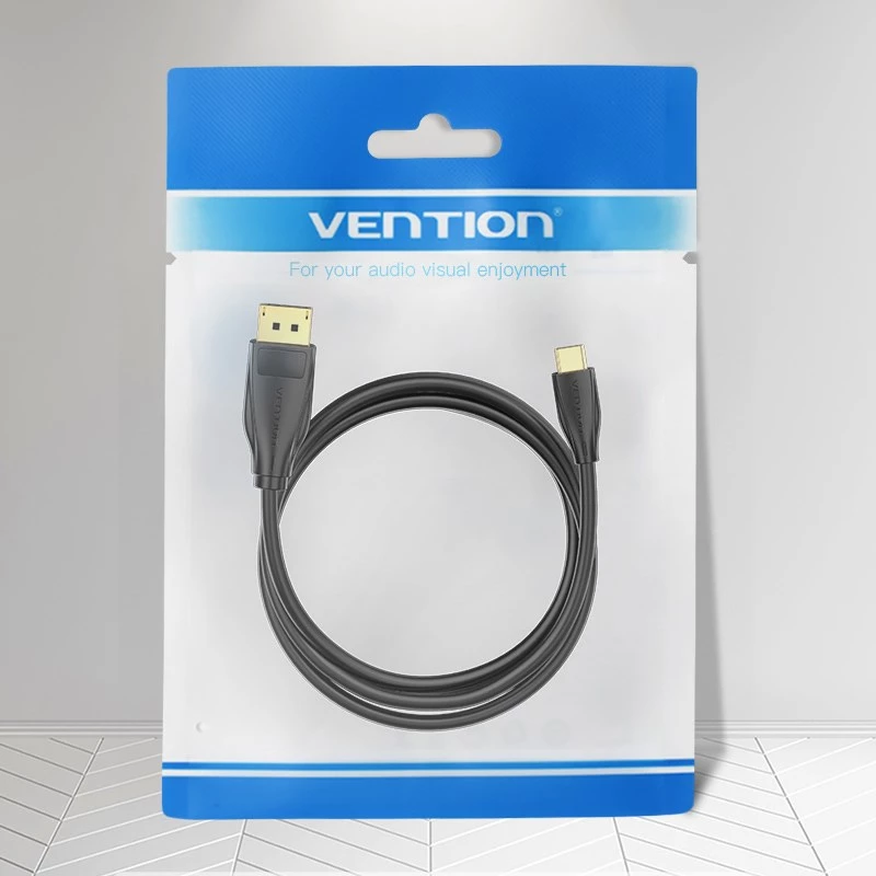 Cable Vention USB-C a DisplayPort 8K 2 m, USB Type-C a DP, negro