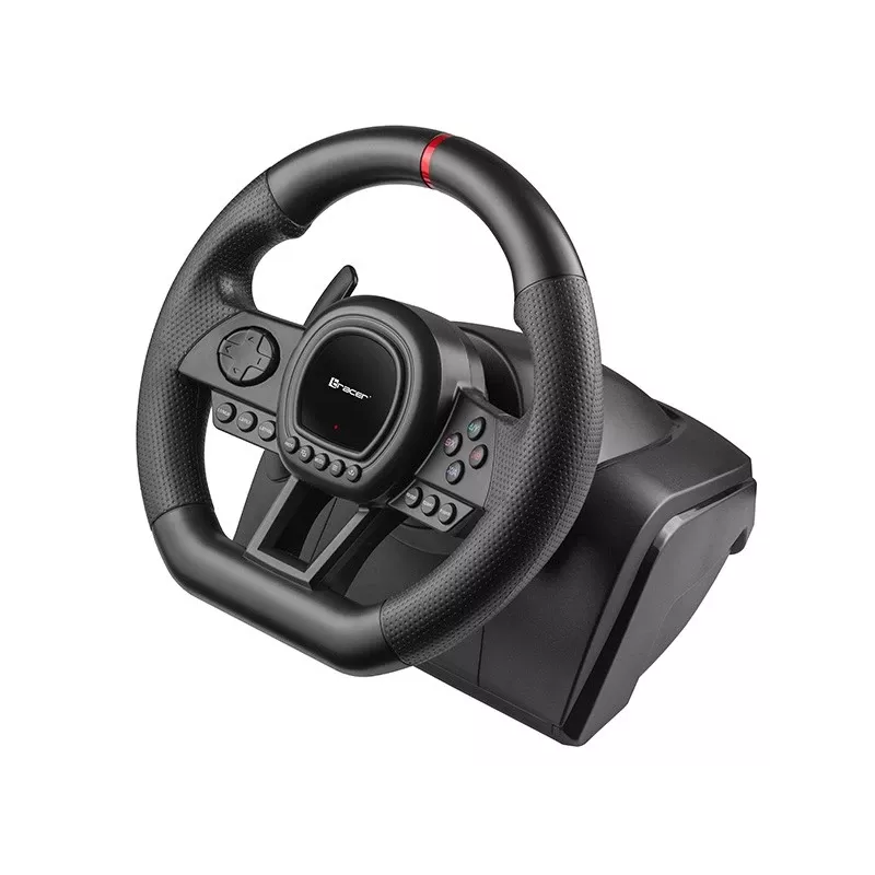 Volante Tracer SimRacer Manual Gearbox 6in1 con pedales y palanca de cambios, PC/PS4/PS3/Xbox One/Xbox 360/Switch