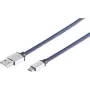 Cable USB S/CONN 14-50029 2 m USB-A a Micro-USB-B Azul