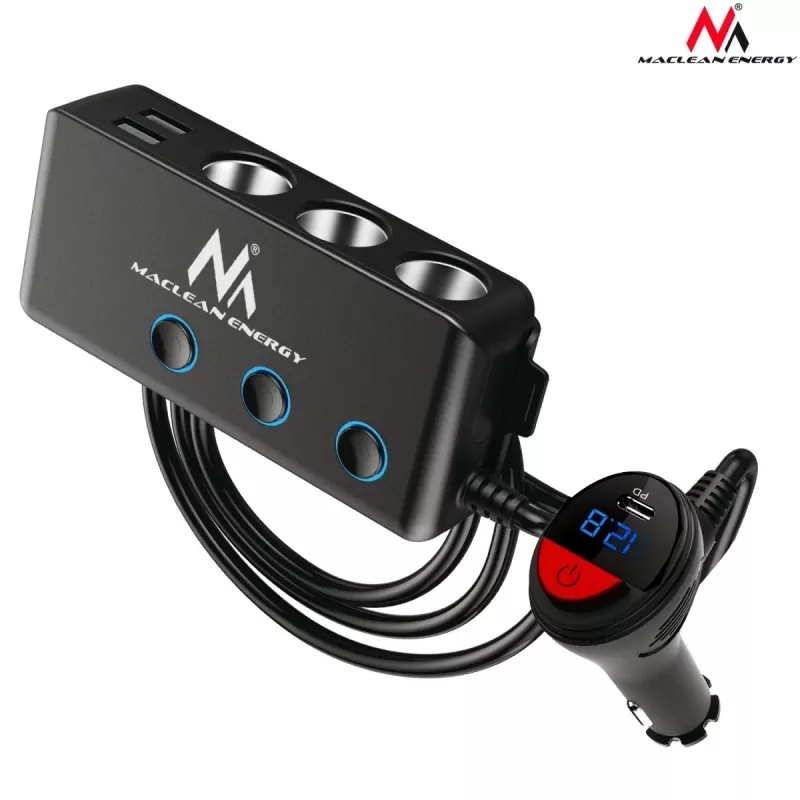 Cargador de coche Maclean MCE218 para dispositivos móviles