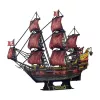 Puzle 3D cubicfun Queen Anne's Revenge Anniversary Version – modelo 306-T4040H, barco de colección para montar
