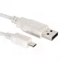 Value cable USB USB 2.0 conector macho USB-A, conector macho USB Micro-B 3,00 m blanco apantallado 11.99.8755