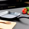 Plancha Russell Hobbs RH01861EU7 28 cm Crystaltech – superficie antiadherente, plancha plana para parrilla