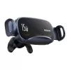 Baseus LightChaser BS-CM029 Soporte de coche para teléfono con carga inalámbrica de 15 W para rejilla de ventilación, negro