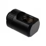 EK Water Blocks EK-Torque adaptador divisor en T G1/4 macho a 2x G1/4 hembra, giratorio, negro