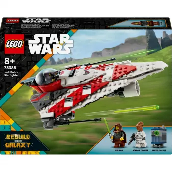 LEGO Star Wars el caza estelar de Jedi Bob set de construcción 75388