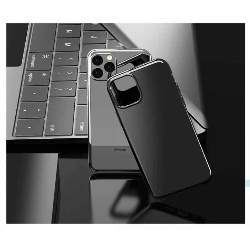 Funda protectora de TPU Devia para iPhone 11 Pro Max, negro