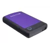 Transcend StoreJet 25H3P - Disco duro - 4TB - externo (portátil) - 2.5 (6,4 cm) - USB3.0 - AES de 256 bits - morado (TS4TSJ25H3P)