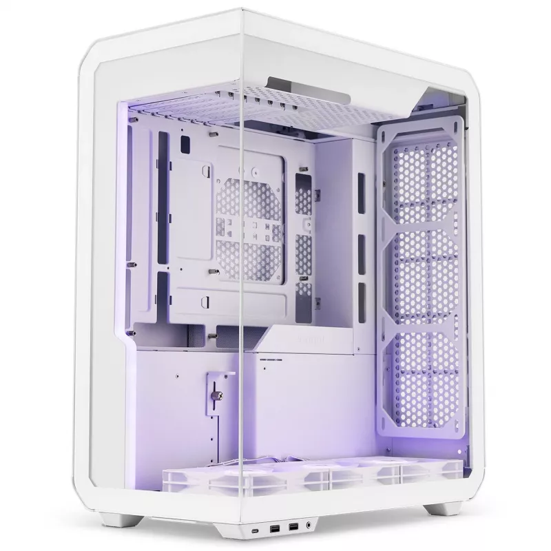 Caja de ordenador, SSUPD Xhuttle Midi-Tower, Midi-Tower, blanca