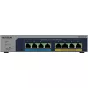 NETGEAR MS108TUP Unmanaged L2 2.5G Ethernet (100/1000/2500) Power over Ethernet (PoE) Gris