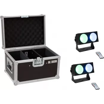Barra de luz LED EUROLITE CBB-2 COB RGB 2x - luminaria lineal COB RGB compacta, unidad doble
