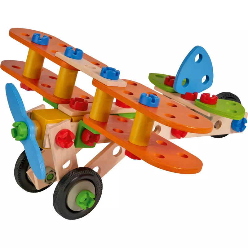 Constructor autobús de dos pisos, juguete de construcción 85 piezas