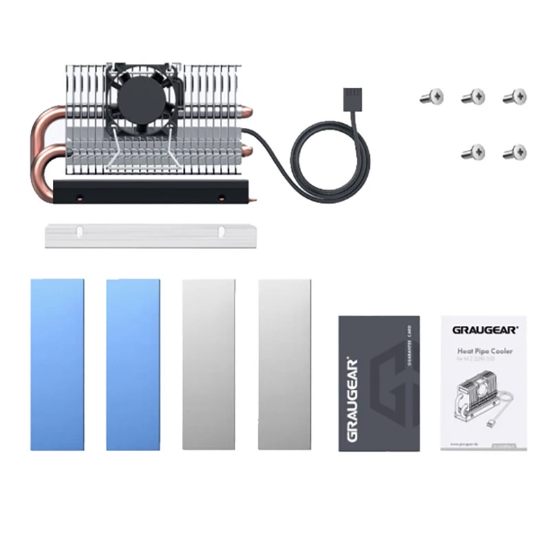 Sistema de refrigeración para ordenador GRAUGEAR G-M2HP04-F