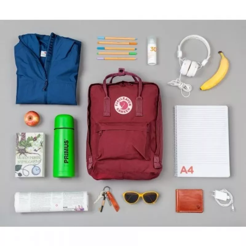 Mochila Fjällräven Kånken grafito vinilo cremallera