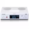Lenco KCR-190WH radio de cocina para bajo mueble con PLL FM, DAB+ y Bluetooth, blanco
