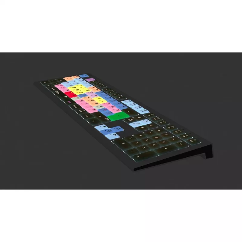 Logickeyboard Avid Media Composer ASTRA 2 teclado retroiluminado Mac francés (LKB-MCOM4-A2M-FR)