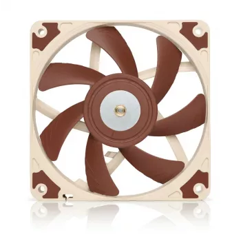 Ventilador Noctua NF-A12x15 FLX — ventilador de caja para PC de 120 mm plano de 15 mm, 12 V, 1850 rpm, 94,2 m³/h, 23,9 dB, 3 pines
