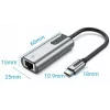 Vention adaptador USB-C Gigabit Ethernet