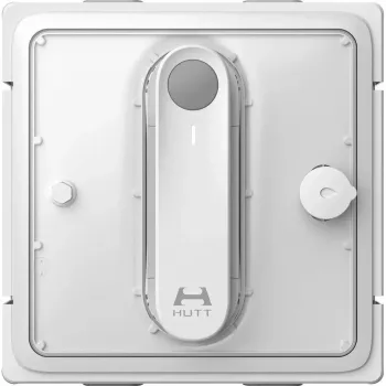 HUTT | Robot limpiacristales | W9 | con cable | 3800 Pa | Blanco