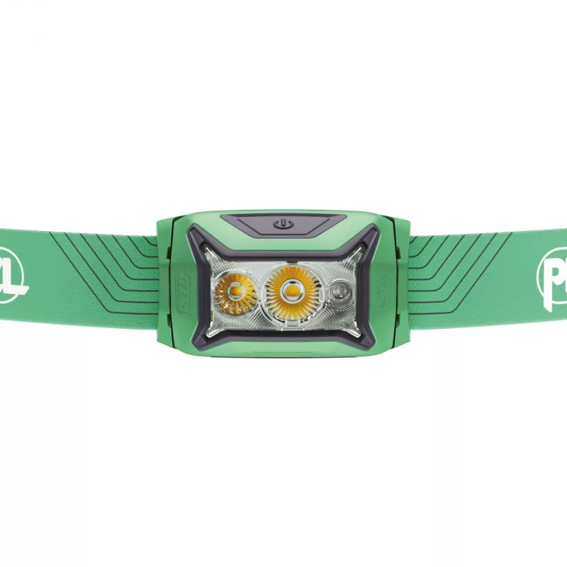 Petzl ACTIK E063AA02 linterna frontal, 450 lm, verde