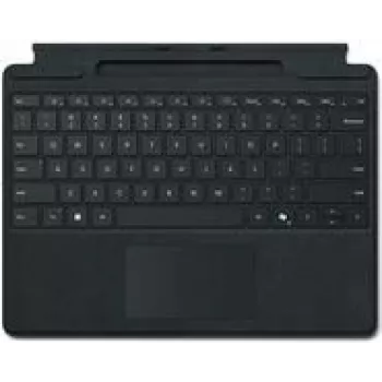 Teclado Microsoft Surface Pro AZERTY Francés Negro