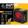 Fuente de alimentación RAPTOR 600W BRONZE 80+, Single Rail, DC-DC