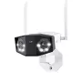 Reolink Duo Serie W730 - Cámara WiFi exterior 4K, doble objetivo, visión panorámica 180°, detección de personas/vehículos/animales