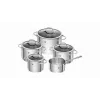 ZWILLING Essence set de 5 piezas de menaje de acero inoxidable con tapas de cristal